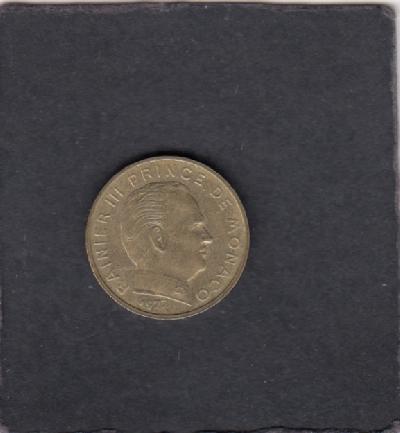 Beschrijving: 10 Centimes  RAINIER III